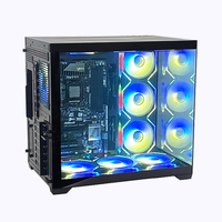 Caja de PC Personalizada Pcooling, Mini, Pequeña, Micro ITX, MATX, para Juegos, Torre Media, Cajas de Computadora, Caja para CPU 7ER, Torre de PC ATX