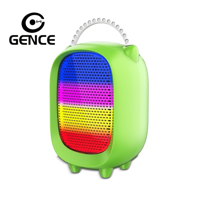 GENCE Soundcore 5.0 Channel for 5.0 4" Subwoofer Soundbar with LED Lighting and 5W Power Plastic Design