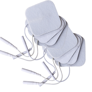 Pads TENS en gros 4x4cm réutilisables avec gel conducteur - Product Image 5