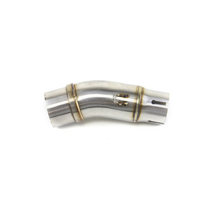 Pour <span class=keywords><strong>Kawasaki</strong></span> Z400 <span class=keywords><strong>Ninja</strong></span> 400 2017-2025 <span class=keywords><strong>Kawasaki</strong></span> Z500 <span class=keywords><strong>Ninja</strong></span> 500 2017-2025 Échappement Modifié Mid Link Pipe Slip on Stock Silencieux - Product Image 3