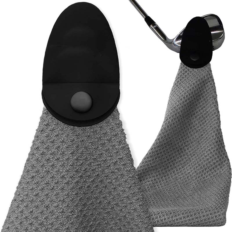 Golf Towel With Magnet Custom Magnetic Golf Towels Microfiber Custom Logo Magnetic Golf Magnetic Towel