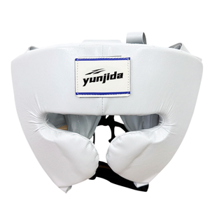 อุปกรณ์ป้องกันศีรษะสำหรับชกมวยแบบปรับได้เต็มใบหน้า พร้อมสายรัดคางปรับได้ ทำจากหนัง PU ป้องกันใบหน้าเต็มรูปแบบ สำหรับการฝึกซ้อมประจำวัน - Product Image 4