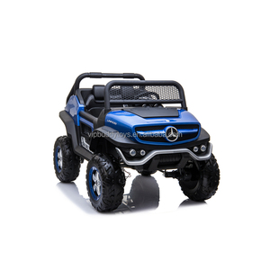 VIP Buddy New Unisex Kids Electric Ride-on Toy con licenza Mercedes Benz Unimog <span class=keywords><strong>camion</strong></span> per età 5-7 materiale plastico alimentato a batteria - Product Image 2