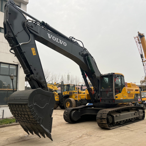 เครื่องขุด EC480 Volvo มือสองเครื่องขุดไฮดรอลิก48T สำหรับงานหนักแกนปั๊มเครื่องยนต์มือสองจากสวีเดน - Product Image 1