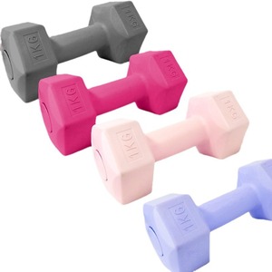 Lục giác PE + Xi măng quả tạ đầy cát hạng hai khiếm khuyết nhà unisex đào tạo sức mạnh cánh tay cơ bắp phụ nữ giảm béo bụng - Product Image 5