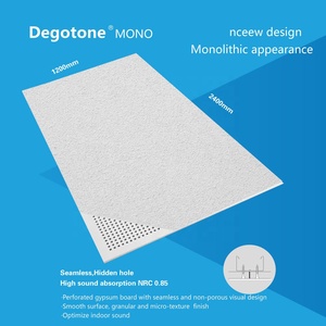 Acústico Desempenho Design liberdade perfurado gesso cartonado Gypsum Board 1200x2400mm tamanho grande - Product Image 6