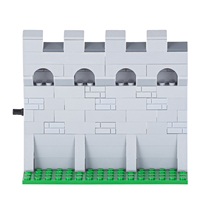 Château médiéval de la série MOC, briques de construction compatibles avec la collection de construction MOC, jouet d'architecture