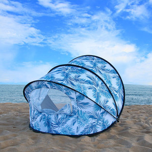 Tente de plage entièrement automatique pour 2-3 personnes, ouverture rapide et simple, pare-soleil et protection solaire, tente de loisirs pour la pêche et le <span class=keywords><strong>parc</strong></span> - Product Image 3