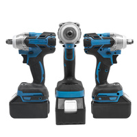 Herramienta Manual de alta calidad, batería, juego de llaves dinamométricas de grado Industrial fiable, combinación de llave sin escobillas, voltaje nominal de 21V