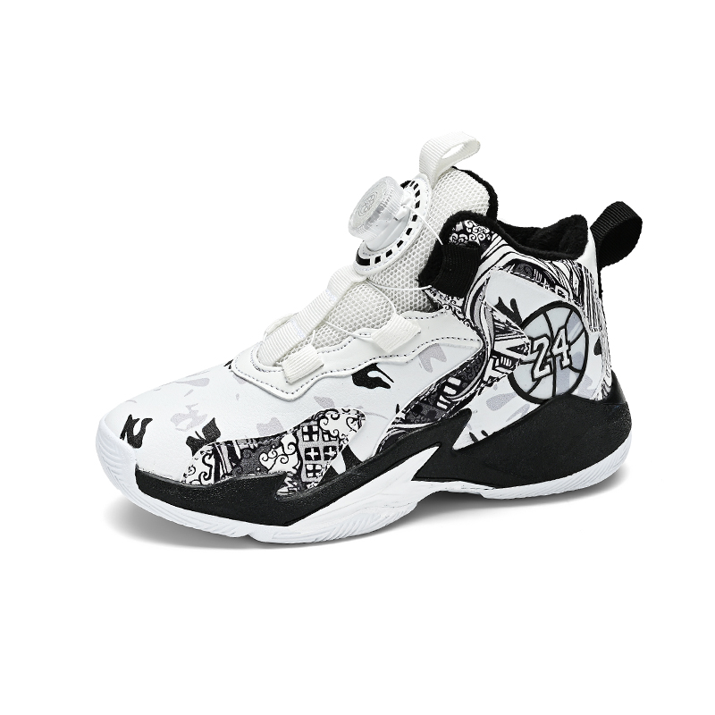 white and black