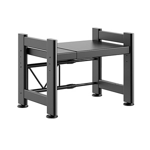 Multifunctional Extendable Kitchen <b>Storage</b> Rack For Pots <b>Pans</b> Microwave Oven Organizer Adjustable Shelf L Size - Product Image 4