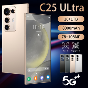 Smartphone 25 Ultra Android 14, écran Full Screen 6,8 pouces, double caméra 50MP, 16 Go de RAM, 1 To de ROM, batterie 6800 mAh, déverrouillage par reconnaissance faciale et empreinte digitale - Product Image 5