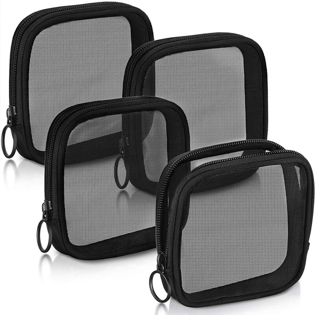 Mesh Storage Organizer Breathable Net Pouch Multi-Purpose Lightweight Fishing Gear Travel Net Storage Organizer Pack Pouch Bag