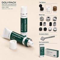 Tube en aluminium recyclable pour cosmétiques, dentifrice, crème pour les mains et le visage, lotion – Emballage personnalisé en gros
