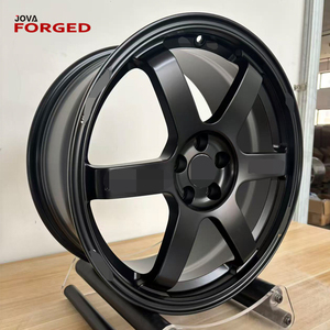 Jantes forgées noires à 6 branches 48 ET 5x100 18x8.5 pour Toyota GR86 - Product Image 1
