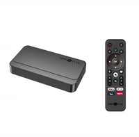 Expédié de France LEMON TV BoX Interface RJ45 10M/100M Adaptatif Android 10 Affichage 4K Décodeur 2 Go RAM 8 Go ROM Double Wi-Fi BT