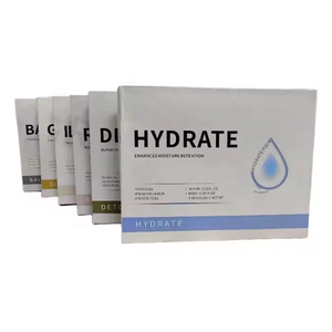 Capsules d'oxygène <span class=keywords><strong>Oxy</strong></span> Oxygen Pods Hydrate Glam Pod, capsules de rajeunissement de la peau, sérum, gel de massage, kits Neo pour appareil facial à bulles de CO2, oxygénation - Product Image 5