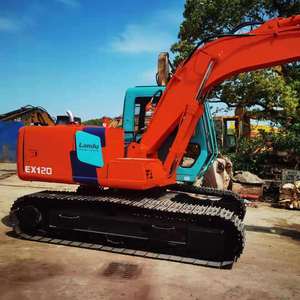 Mini-excavatrice d'occasion EX120-3 bon marché et de qualité à vendre / EX100 EX90 EX80 EX200 ZX60 ZX70 ZX120 ZX200 ZX240 ZX350 d'occasion - Product Image 2