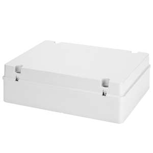 Caja de conexiones Gewiss con tapa atornillable 380x300x120 de plástico IP56 impermeable rígida - Product Image 1