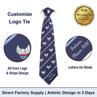 Fabricante de Corbatas, Corbata con Logotipo Personalizado, Bordado Completo, Corbata para Uniforme, Corbata para Club, Corbata Personalizada