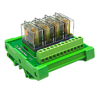 Module de commande de relais de puissance 10a/12V/24V, carte d'amplification PLC universelle, 4 canaux, 5 broches, g2r-1, prix d'usine