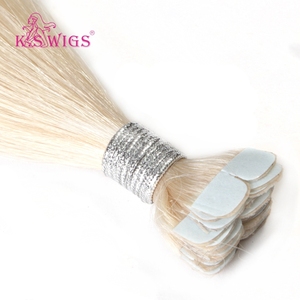 Extensiones de Cabello Remy Chino 100% al por Mayor, Mini Cinta Adhesiva, Cutícula Alineada, Doble Trama, Sin Caída, Color Claro, Cabello Liso Natural - Product Image 4