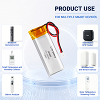 Baterai Li-Po Isi Ulang 3.7V 350mAh 1.29Wh 701643 dengan Papan Proteksi JST-PH OEM Kustom untuk Pena Perangkat Kecantikan