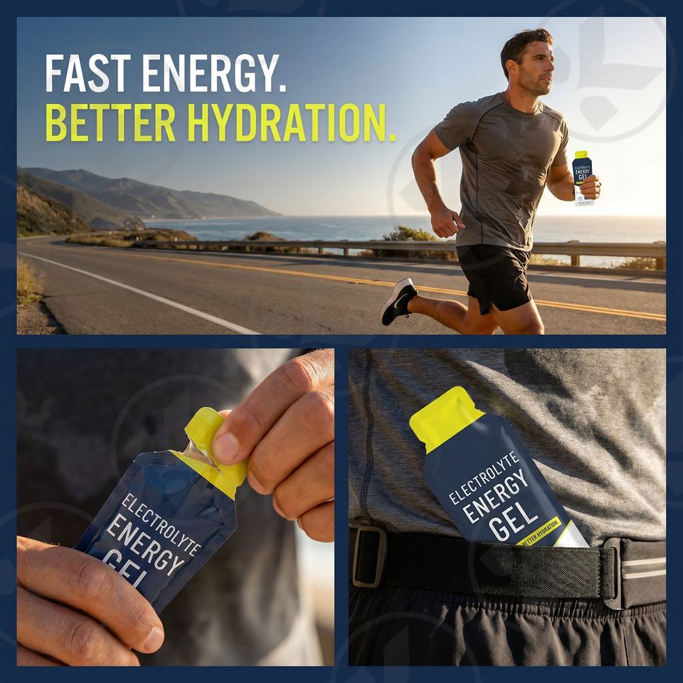 Manufacturer OEM/ODM Electrolyte Energy Sports Nutrition Energy Gel ...