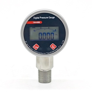 Manómetro Digital de Alta Precisión 0.2% con Pantalla LCD, Acero Inoxidable, 60mm, Vacuómetro YW-60B, Instrumentos de Medición - Product Image 6