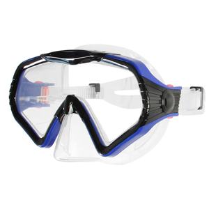 Occhiali personalizzati da immersione in Silicone a 1 obiettivo con maschera da immersione notturna in acque profonde con attrezzatura subacquea leggera e supporto - Product Image 2