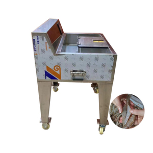 Máquina automática de apertura de camarones Máquina de desveteado de camarones Máquina cortadora de espalda de gambas - Product Image 3