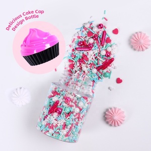 Hot Pink Metallic Super Shining Sugar Rods Solid Love Confeti Ingrediente para hornear Cake Sprinkles Decoraciones para botella de pastelería - Product Image 2