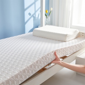 Medium Firmness Cooling Memory Foam <strong>Mattress</strong> Modern Wave Sponge Cushion for School Bedroom Dormitories Rolled up Removable - Product Image 4
