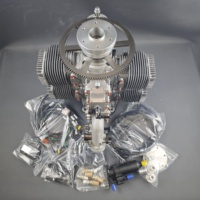 Moteur de drone EFI 700 à quatre cylindres et deux temps, moteur à essence pour drone RC JRDH 730 avec démarreur électrique et générateur 1000W