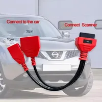 Cables de 16+32 pines para adaptador Nissan Autel Gateway para Nissan Sylphy, cables de diagnóstico OBD2 de 16 y 32 pines
