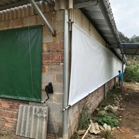 Treuil manuel pour système de rideaux latéraux de ferme avicole et porcine