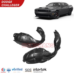HONGHANG Garde-boue avant pour Dodge Challenger 2015-2022, protection anti-éclaboussures de passage de roue, doublure intérieure, vente en gros d'usine OEM - Product Image 1