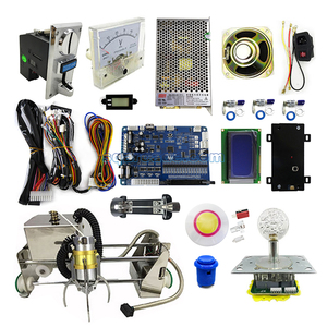 Xu hoạt động Arcade món quà nhỏ Claw máy mini Claw cần cẩu máy DIY Kit 25.7cm giàn với đồng xu chấp nhận nút khai thác - Product Image 3