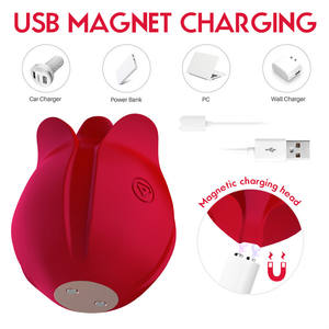 Vibrateur Rose pour Femme, Jouet Sexuel pour Femme, Stimulateur de Point <span class=keywords><strong>G</strong></span> et de Mamelon avec Ventouse, Vente en Gros 2022 - Product Image 4