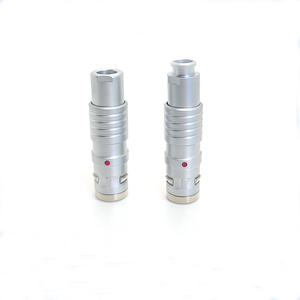 Conector Push-Pull Autoblocante para Exteriores, Serie F, de 2-19 Pines, con Carcasa de Aluminio Impermeable y Contactos de Latón, IP67/IP68 - Product Image 6