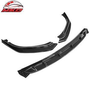 Convient pour BMW G30 2017-2020, lèvre de pare-chocs avant style GT, noir brillant - Product Image 6