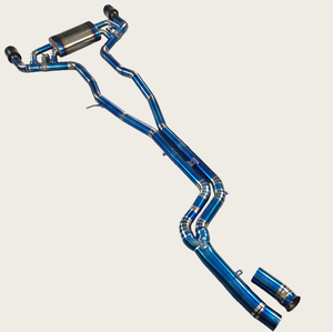 Válvula de escape, silenciador, tubos de escape Catback para Toyota <span class=keywords><strong>Supra</strong></span> 3.0T 2019-2024, sistema de escape de aleación de titanio, mejora del sonido - Product Image 2