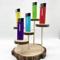 Briquet à gaz en plastique couleur bonbon, rechargeable, électrique, pas cher, de l'usine Donyi