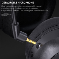Microphone casque 2.4G + BT Gamer Mic RGB USB 7.1 faible latence Audifonos casque de jeu sans fil