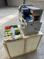 Hoge Efficiëntie Automatische Nieuwe Commerciële Elektrische RVS Kool Paprika Ui Aardappel Fruit Groente Snijmachine
