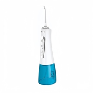 <span class=keywords><strong>Irrigador</strong></span> <span class=keywords><strong>Dental</strong></span> Eléctrico Inalámbrico Portátil Más Vendido con Boquilla de 360 Grados, Carga USB-C, Depósito de Agua Desmontable de 400 ml y 5 Boquillas - Product Image 1