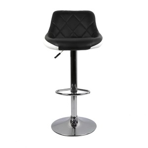 Taburete de <span class=keywords><strong>Bar</strong></span> Peilin Personalizado al por Mayor de Alta Calidad, <span class=keywords><strong>Silla</strong></span> de <span class=keywords><strong>Bar</strong></span> Moderna de Lujo Estilo Europeo Giratoria de Cuero Sintético para Uso en Centros Comerciales y Cafeterías - Product Image 3