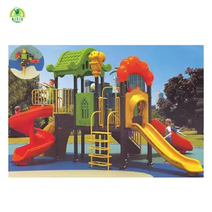 Modern school kids plastic playground outside playground outdoor playground toy QX-18016B