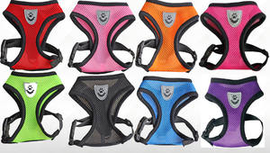 <span class=keywords><strong>Harness</strong></span> Vest Anjing dengan Tali Jalan untuk Anak Anjing, Kalung Anjing dari Poliester, <span class=keywords><strong>Harness</strong></span> Anjing Berjaring yang Dapat Disesuaikan untuk Hewan Peliharaan Kecil dan Sedang, Aksesoris Hewan Peliharaan - Product Image 2