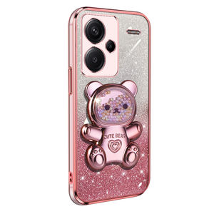 <span class=keywords><strong>Cover</strong></span> per Telefono in TPU Morbido Elettroplaccato con Glitter Cartoon e Supporto per <span class=keywords><strong>Xiaomi</strong></span> <span class=keywords><strong>Redmi</strong></span> Note 13 Pro+ <span class=keywords><strong>5G</strong></span> Poco X6 Pro - Product Image 1